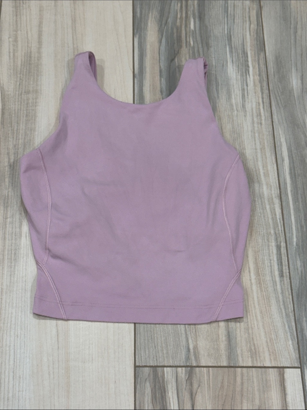 Women’s Lululemon Nulu Align High Neck Crop Tank | Size 0 | Lilac Play